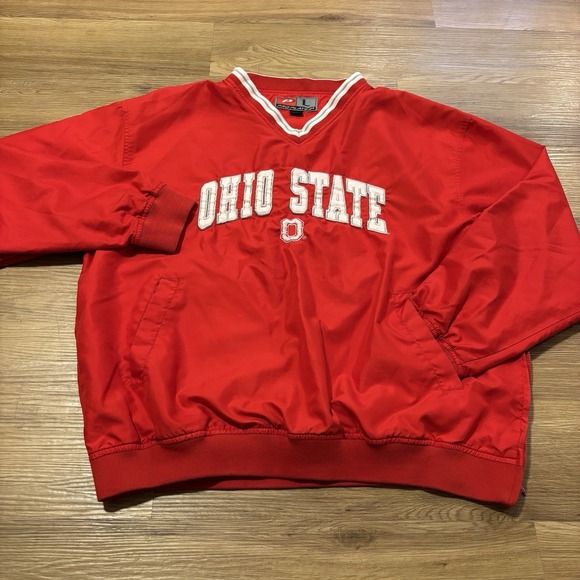 Pro Player Other - Vintage Pro Player Ohio State Buckeyes Jacket Mens Large Windbreaker Pullover
